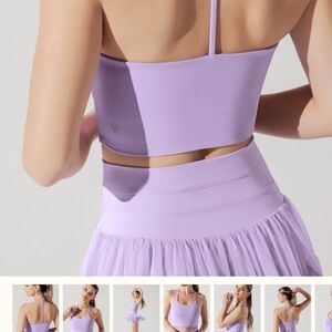 POPFLEX - Flexy Crop Top in Digital Lavender